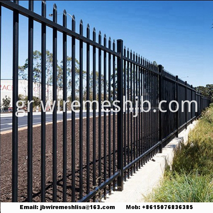 Zinc Steel Wrought Iron Fence